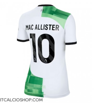 Liverpool Alexis Mac Allister #10 Seconda Maglia Femmina 2023-24 Manica Corta